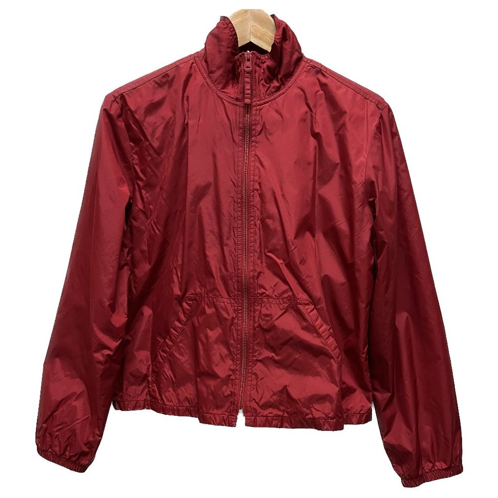 Old Navy Red Lightweight Windbreaker Jacket